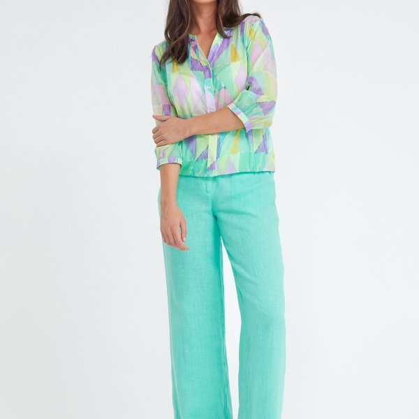 Luchtige katoenen blouse