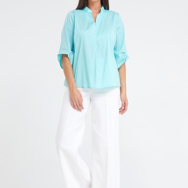 Losse katoenen blouse