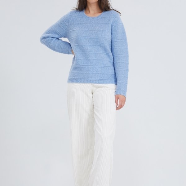 Ribfluwelen broek