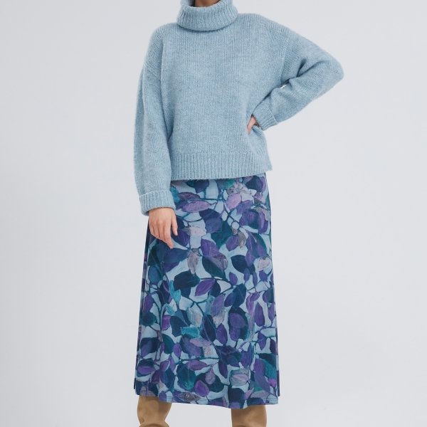 Jersey midi rok
