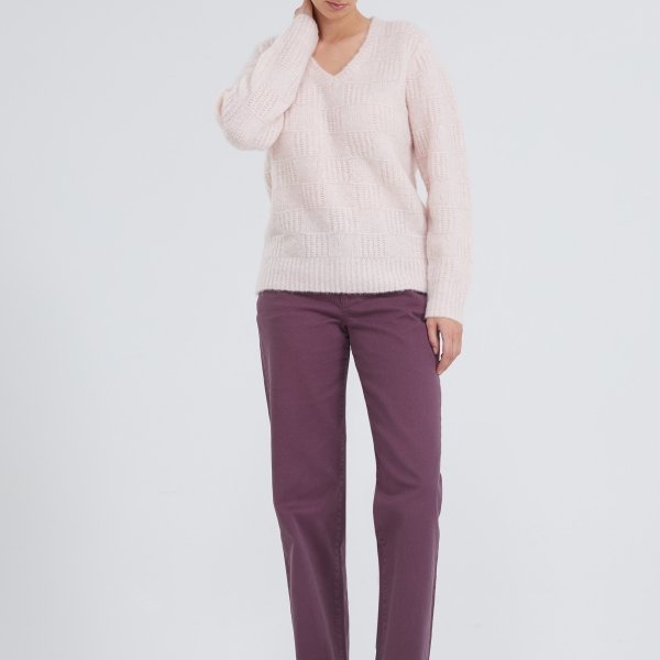 Pull met fantasiesteek
