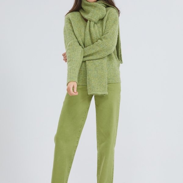 Pull met fantasiesteek
