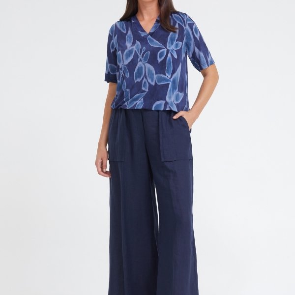 Jersey blouse op elastiek